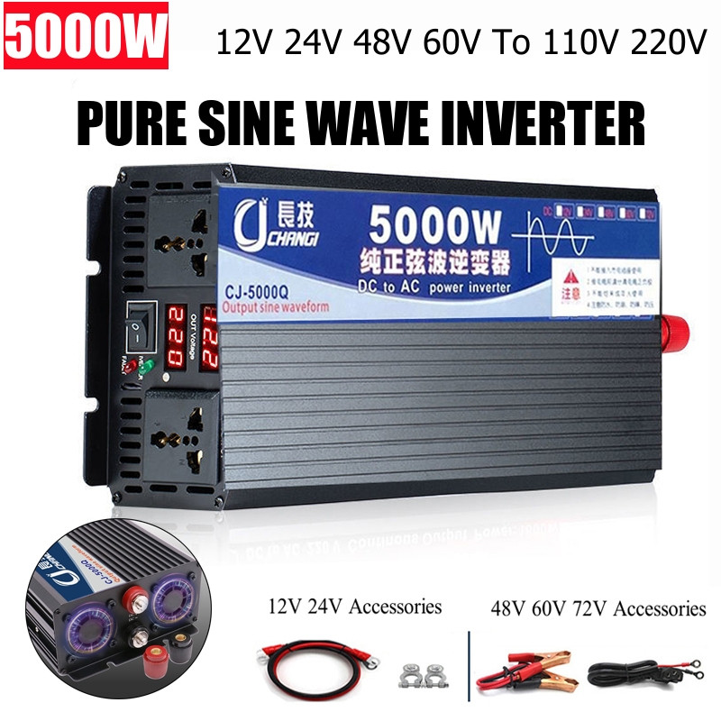 Inverter Pure Sine Wave 60Hz 120V 3000W - 4000 Вт/5000 Вт/5500 Вт/3000 Вт чистый
