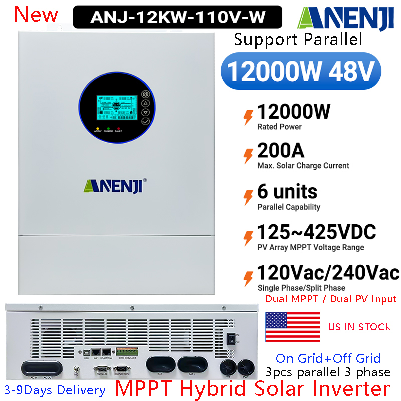 Гибридный солнечный инвертор A – обзор и цена Off Grid Solar Inverter 48V 6000W