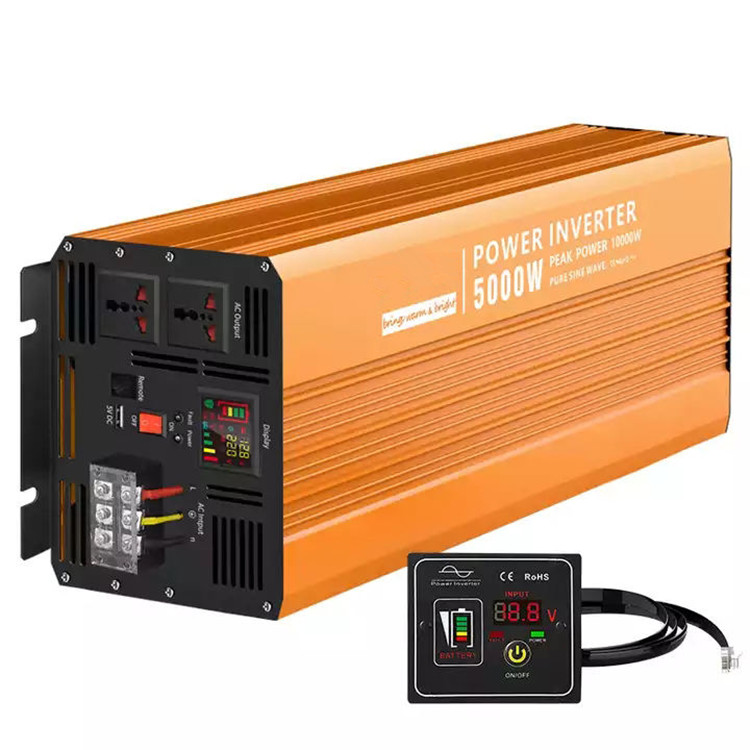 Солнечный инвертор с чистой си – обзор и цена Pure Sine Wave Inverter 5000W 48V 220V